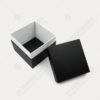 Black Lid & Tray Rigid Box with Shoulder