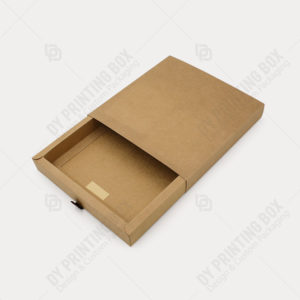 Kraft Paper Tray & Sleeve Box with-Open view
