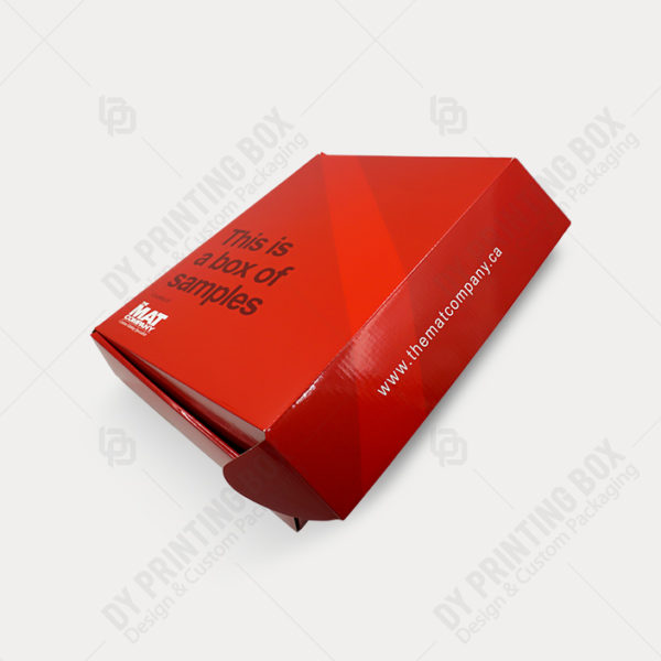 Custom Mailer Box with Glossy Lamination-DY Printing Box