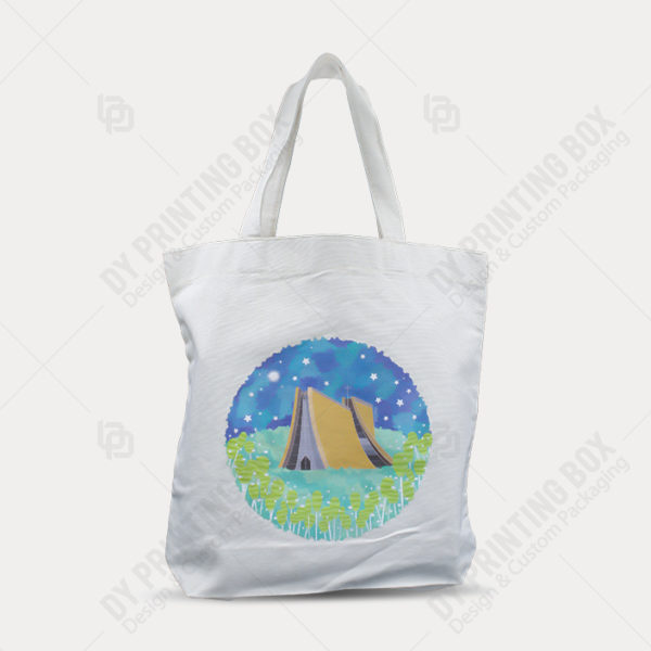 Cotton Canvas Bag with Heat Transfer Printing