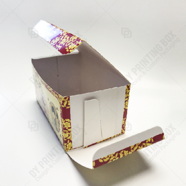 DY Printing Box side lock corner Box