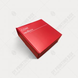 Corrugated Matte Laminated Box with One Colour Printed
