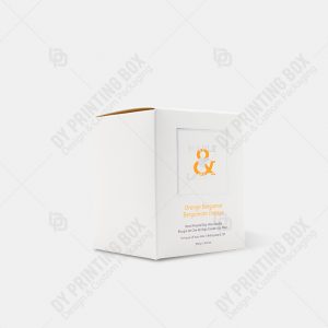 Auto Lock Soy Wax Candle Box w/ Silver Hot Foil - Image 3