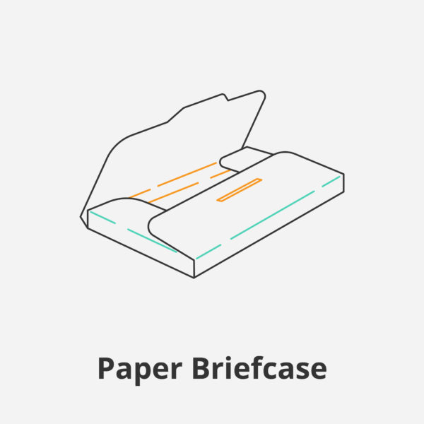 Paper Briefcase