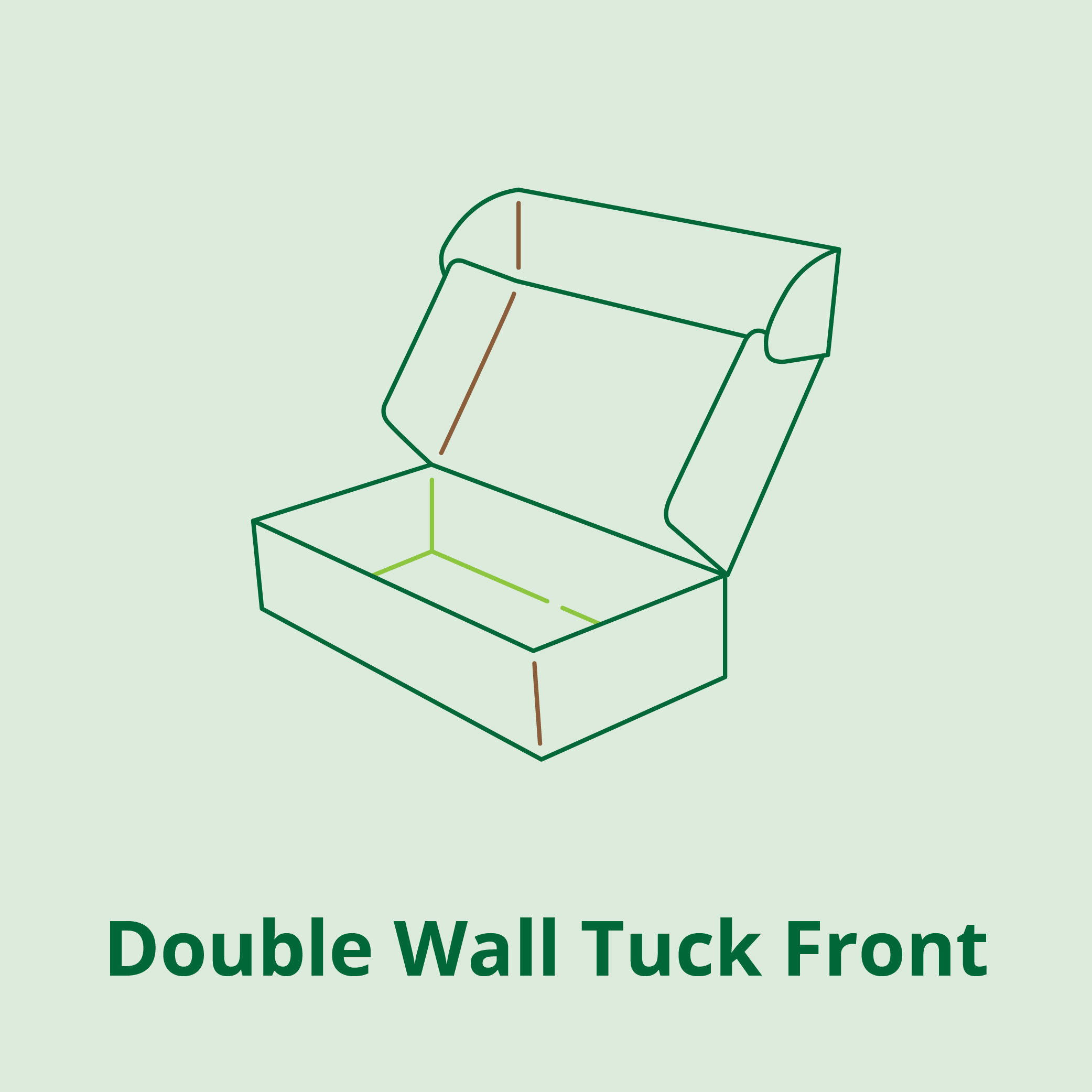 Eco-Double Wall Tuck Front