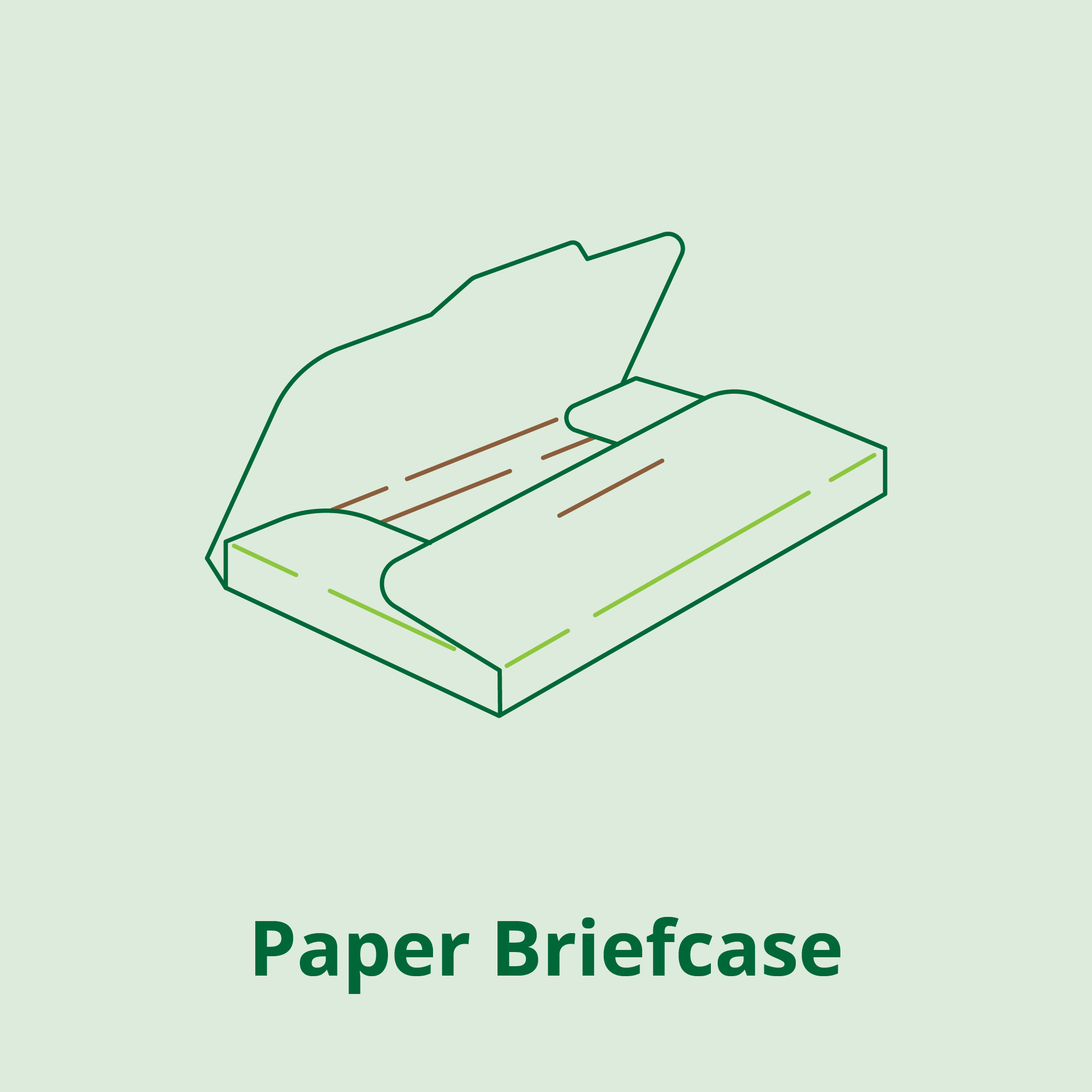 Eco-Paper Briefcase