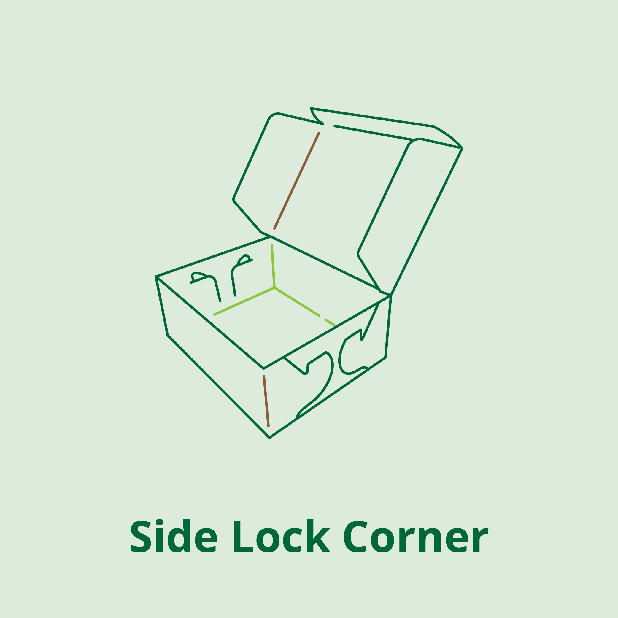 Eco-Side Lock Corner
