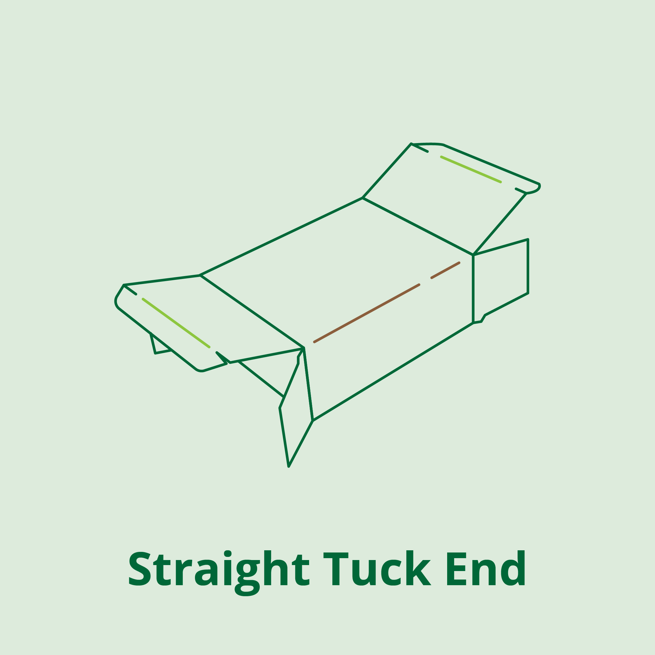 Eco Straight Tuck End