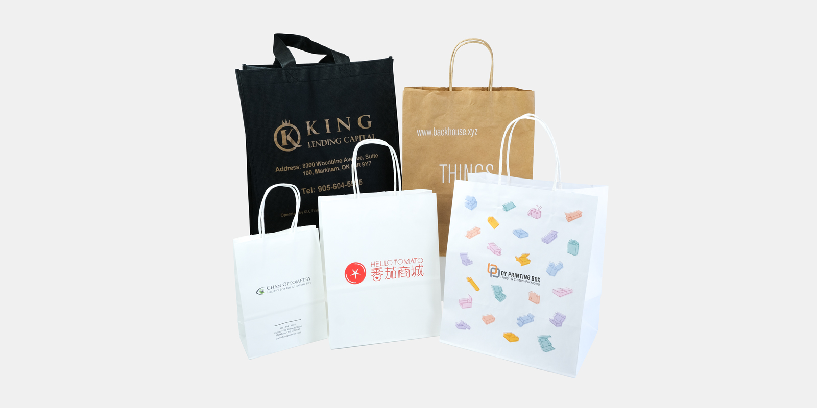 Your Logo on Bags