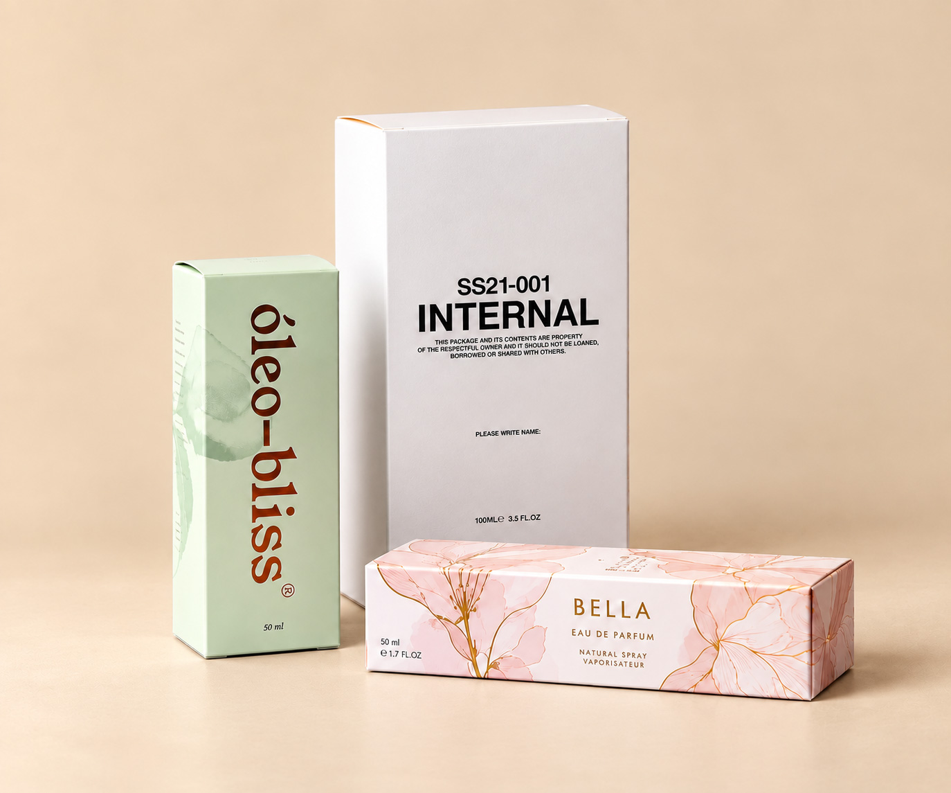 Custom packaging boxes for fragrance and beauty products