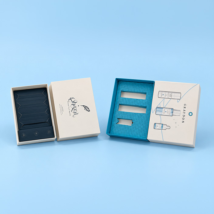 Custom insert for cosmetic packaging